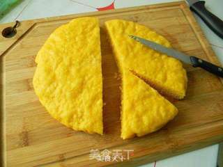 胡萝卜玉面发糕的做法步骤:10