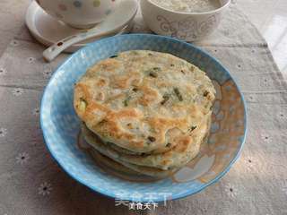 椒盐葱油饼的做法步骤:15