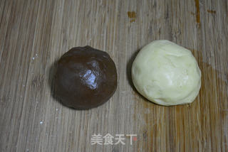 双色棋格饼干的做法步骤:8
