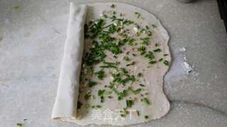 椒盐葱油饼的做法步骤:6