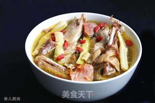 老鸭扁尖汤的做法步骤:9