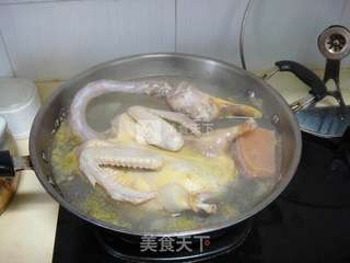 老鸭扁尖汤的做法步骤:3