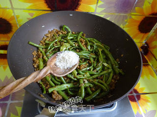 肉末长豇豆的做法步骤:11