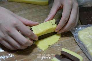 双色棋格饼干的做法步骤:15