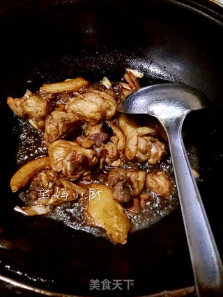 鸡腿炖豆角的做法步骤:7
