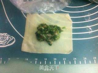 温拌菜肉大馄饨的做法步骤:11