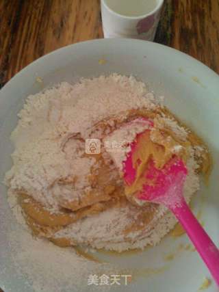 芝麻黄豆饼干的做法步骤:4