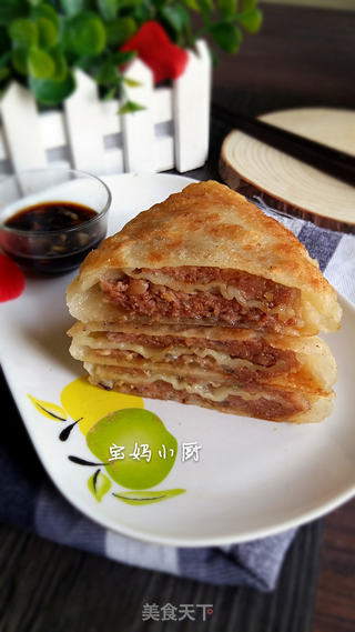 肉饼的做法步骤:12