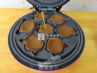 蛋糕机可可小蛋糕的做法步骤:14