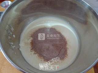 蛋糕机可可小蛋糕的做法步骤:9