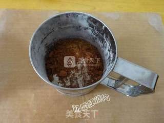 蛋糕机可可小蛋糕的做法步骤:4