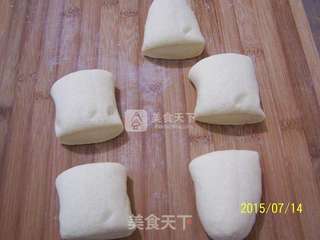 黑芝麻盐玉米发面饼的做法步骤:6