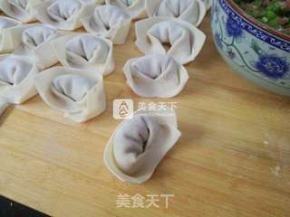 豇豆肉馅大馄饨的做法步骤:11