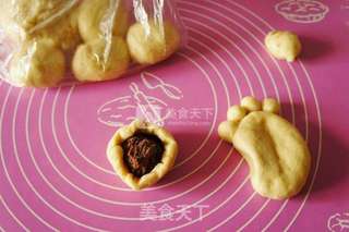 芸豆馅大脚丫面包的做法步骤:6
