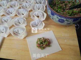 豇豆肉馅大馄饨的做法步骤:10