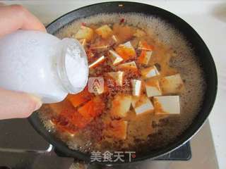 麻婆豆腐的做法步骤:11