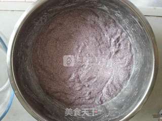 黑米面发糕的做法步骤:2