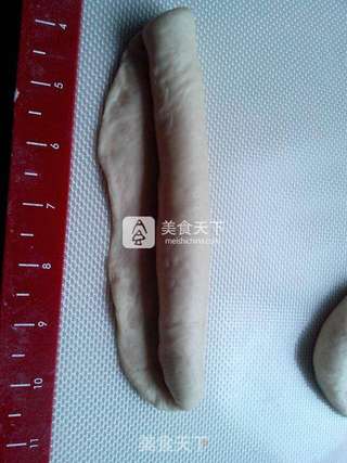 香葱沙拉面包的做法步骤:6