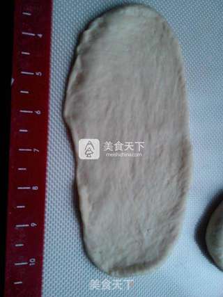 香葱沙拉面包的做法步骤:5