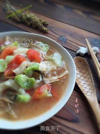 麦虾汤的做法步骤:12