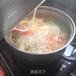 麦虾汤的做法步骤:8