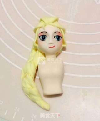 翻糖蛋糕--冰雪奇缘的做法步骤:10