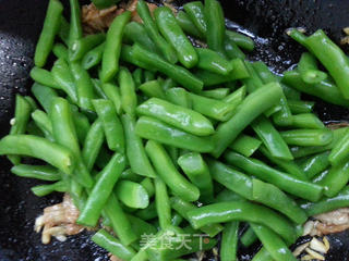 五花肉炒芸豆的做法步骤:7