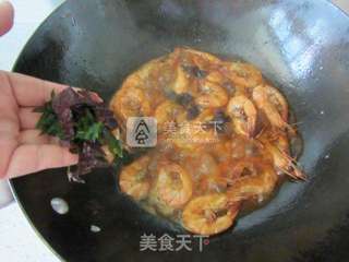 红烧对虾的做法步骤:12