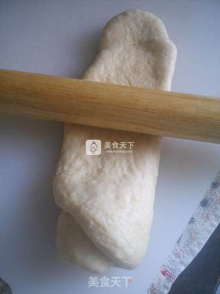 中种炼乳吐司的做法步骤:12