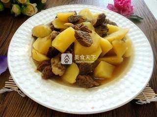 牛肉炖土豆的做法步骤:12
