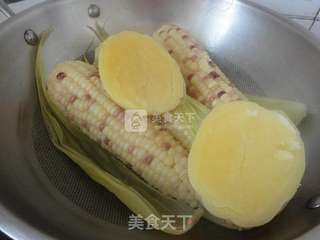 水煮水果玉米的做法步骤:5