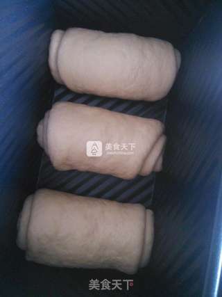 中种炼乳吐司的做法步骤:14