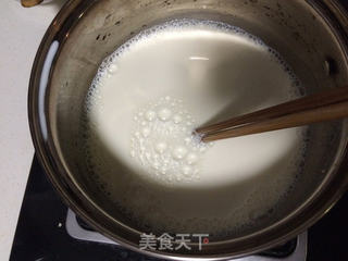 红色牛奶小方的做法步骤:3