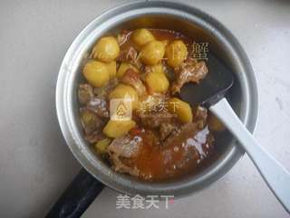 小土豆烧牛肉的做法步骤:5