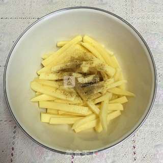 烤薯条的做法步骤:3