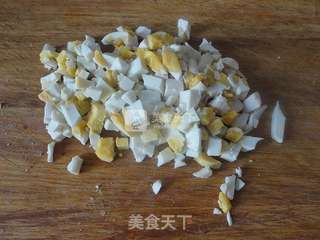 三色蒸蛋的做法步骤:3