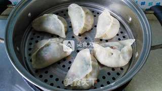 韭菜鸡蛋烫面饺的做法步骤:14