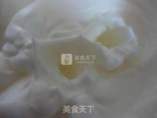 油麦菜戚风蛋糕的做法步骤:10