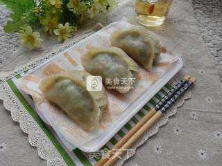 韭菜鸡蛋烫面饺的做法步骤:15