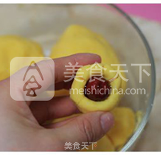 【山药玉米面窝窝头】---改良我家窝窝头的做法步骤:7