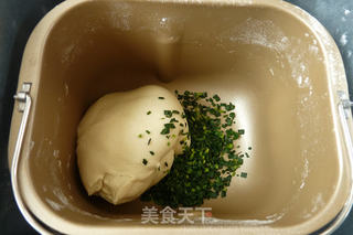 香葱芝味吐司的做法步骤:5