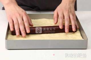 香葱肉丝火腿卷的做法步骤:2