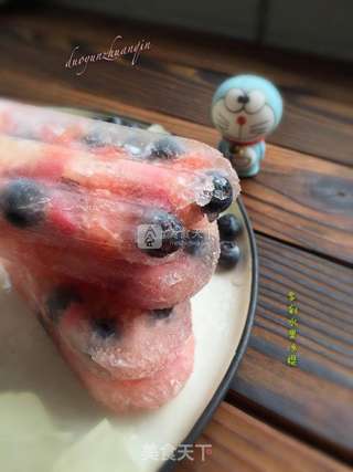 多彩水果冰棍的做法步骤:9
