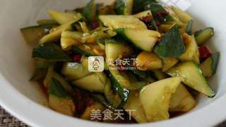 拍黄瓜(减肥必备)的做法步骤:6