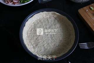 打卤馕--鲜虾杂蔬披萨的做法步骤:5