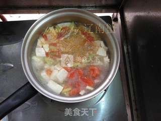 粉丝豆腐汤的做法步骤：9