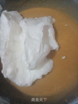 巧克力奶戚风的做法步骤:11