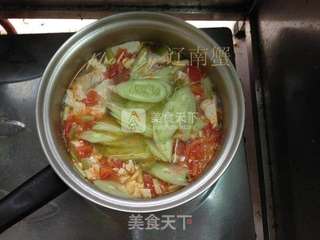 粉丝豆腐汤的做法步骤:8