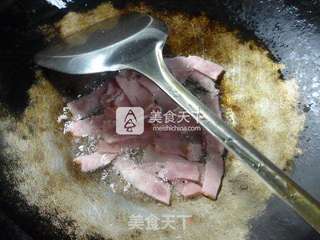 培根包心菜炒年糕的做法步骤:6