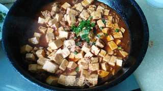 肉末豆腐的做法步骤:11